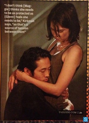  TV Guide Scan with Maggie and Glen