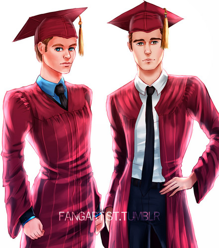 TVD Graduation Cap and Gown