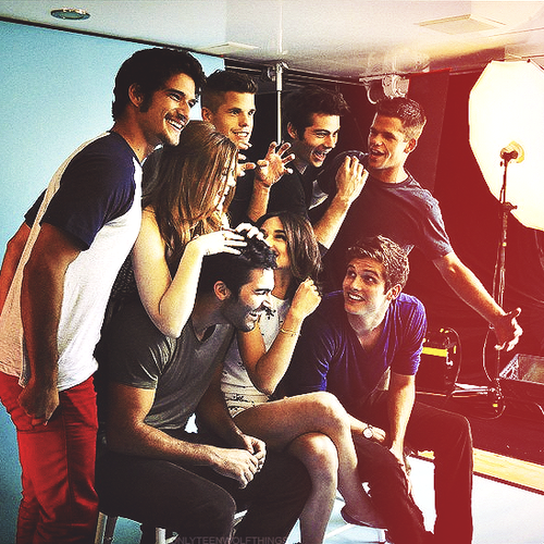  Tyler and Teen wolf Cast
