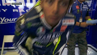  Vale during/after Free Practices (Sachsenring 2013)