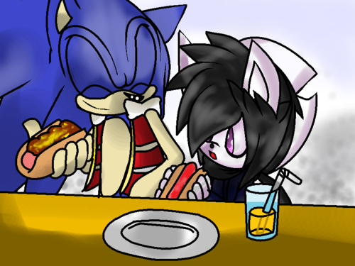 .:Base Used:. Little DJ and her dad Sonic