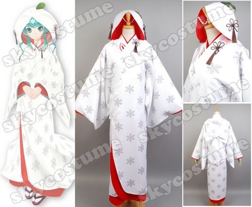  2013 Edition Snow Miku Marry Suit Cosplay Costume from Vocaloid