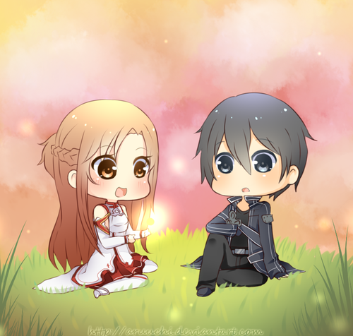  Asuna and Kirito