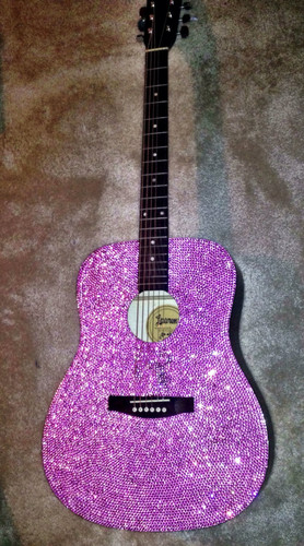  Awesome Taylor matulin RHINESTONE gitara replica!!!!!