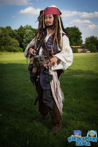  Captain Jack Sparrow Cosplay سے طرف کی SparrowStyle