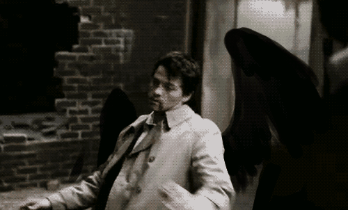  Castiel and his wings <3