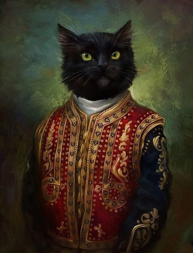  gatos as Classical Paintings