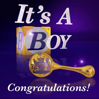  Congratulations to William and Kate! It's a boy!