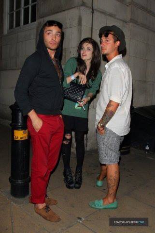  Ed Westwick at Mick Jagger's 70th bday party - Londres (13.07.13)