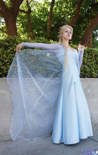  Elsa cosplay [Frozen]