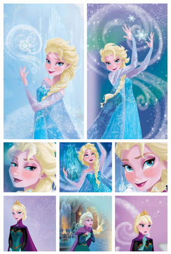 Frozen pictures from the new books