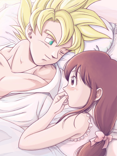  Goku and Chichi