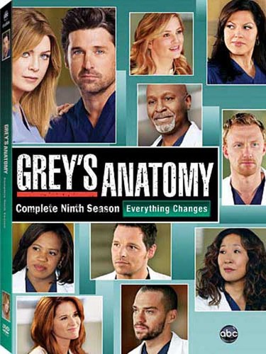 Grey's Anatomy Season 9 DVD Cover