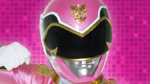  merah jambu Power Ranger