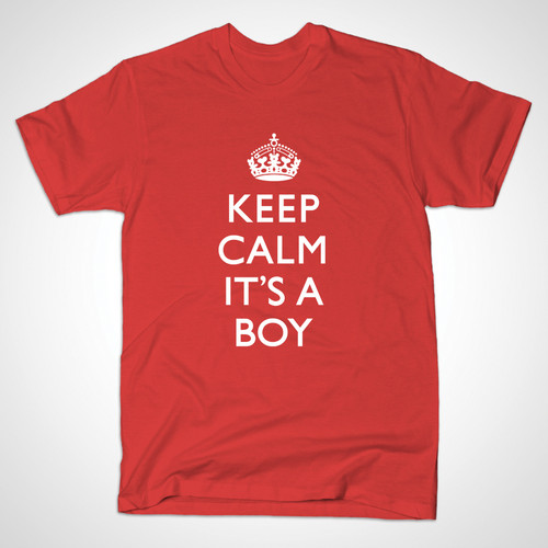  ROYAL BABY T-SHIRT (in auspicious red)