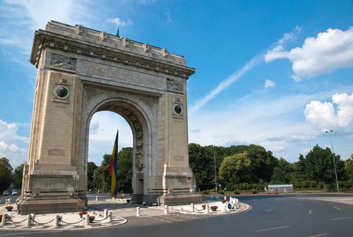  Arcul de Triumf Bucharest Romania
