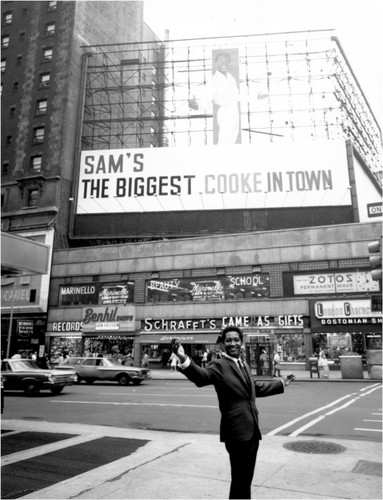 Sam Cooke In Times Square Back In 1964