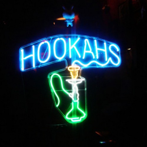  So we pull up to Hookahs