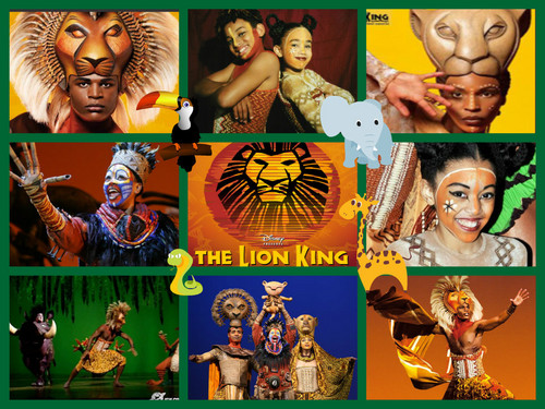  The Lion King musical collage