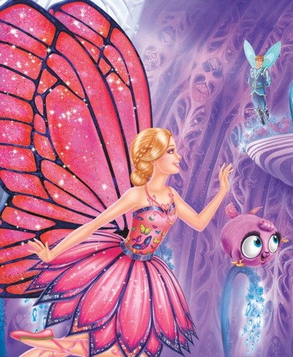  बार्बी mariposa the fairy princess