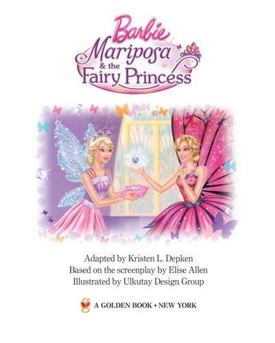  বার্বি mariposa the fairy princess