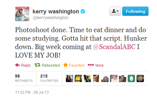  Kerry's Tweet