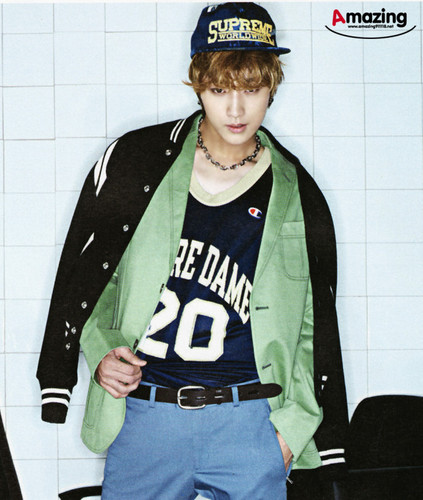  B1A4 Jinyoung – ‘ESQUIRE’ Magazine, August 2013 issue