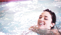  Allison in the pool