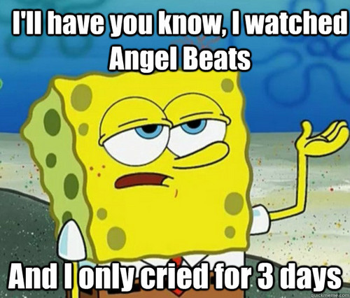  ángel Beats! Crying