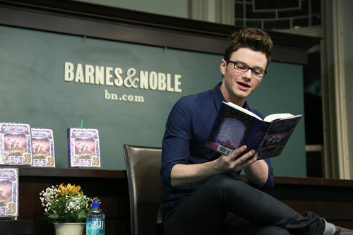  Chris Colfer at the book tour
