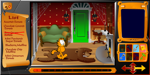  Garfield's Scary Scavenger Hunt