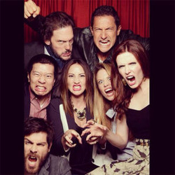  Grimm cast at Comic Con 2013