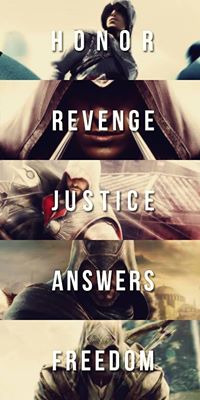  Honour, Revenge, Justice, Answers, Freedom