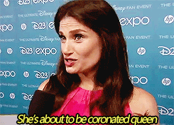  Idina Menzel talking about her character in La Reine des Neiges