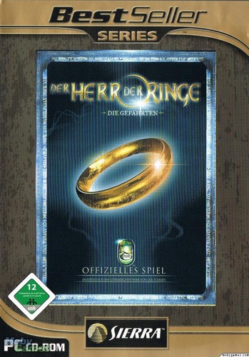  LOTR: Fellowship of the Ring - PC game cover (Front)