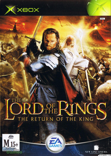  LOTR: Return of the King - Xbox game cover (Front)