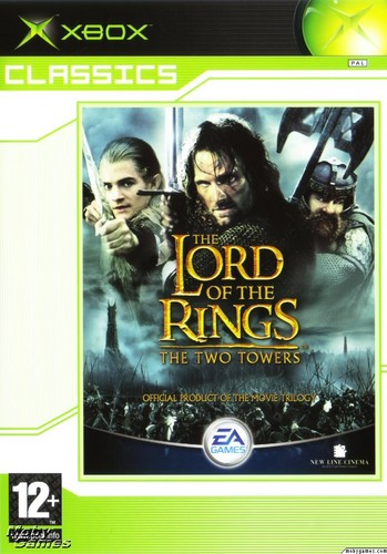  LOTR: The Two Towers - Xbox game cover (Front)