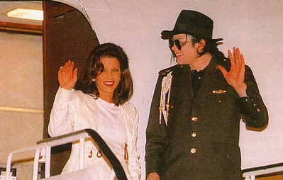 Michael And First Wife, Lisa Marie Presley
