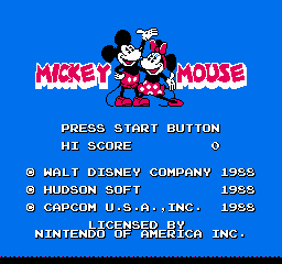  Mickey Mousecapade