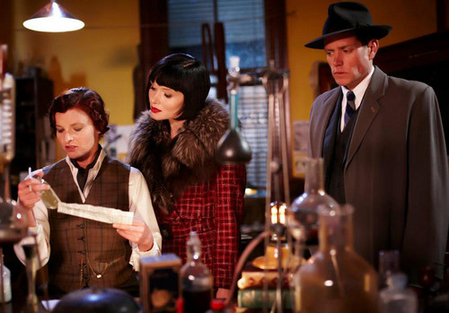  Dr. Mac with Miss Fisher & Detective Inspector Robinson