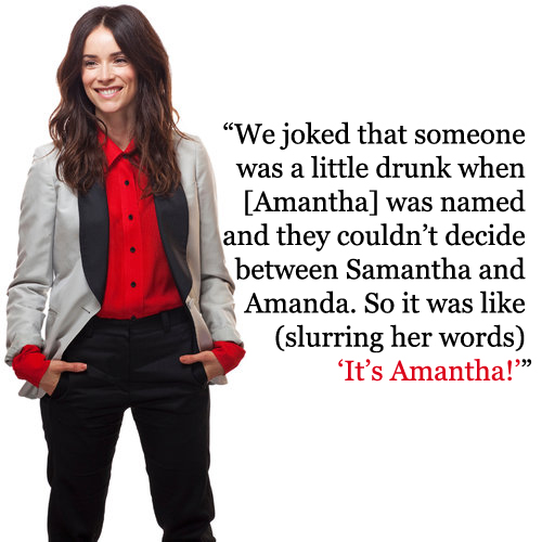  Quote from this interview with Abigail Spencer for the New York Times