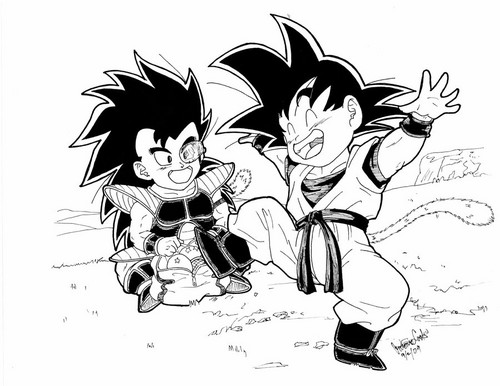  Radiz and Goku