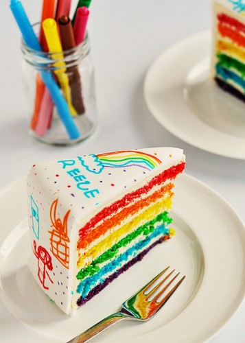 Rainbow Cakes ♡