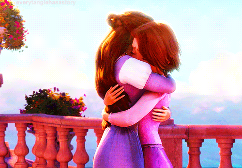  Rapunzel and her mum