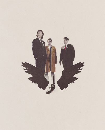  Sam, Dean & Castiel