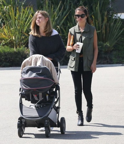  Selena out in Canoga Park