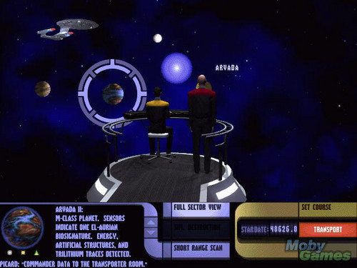  星, つ星 Trek: Generations (video game)