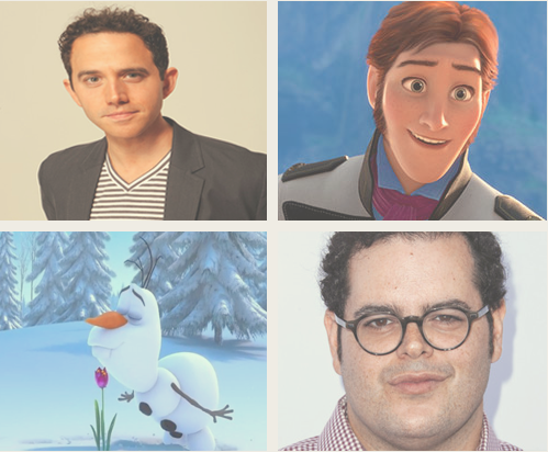  The Cast of Frozen.