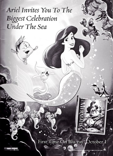  Walt ডিজনি প্রতিমূর্তি - The Little Mermaid: Diamond Edition Blu-Ray