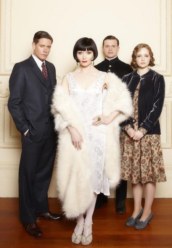 main cast of Miss Fisher's Murder Mysteries